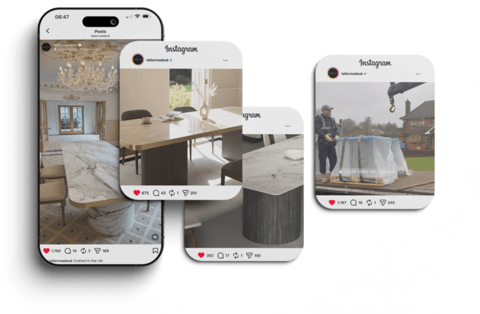 Follow Our Latest Designs on Instagram