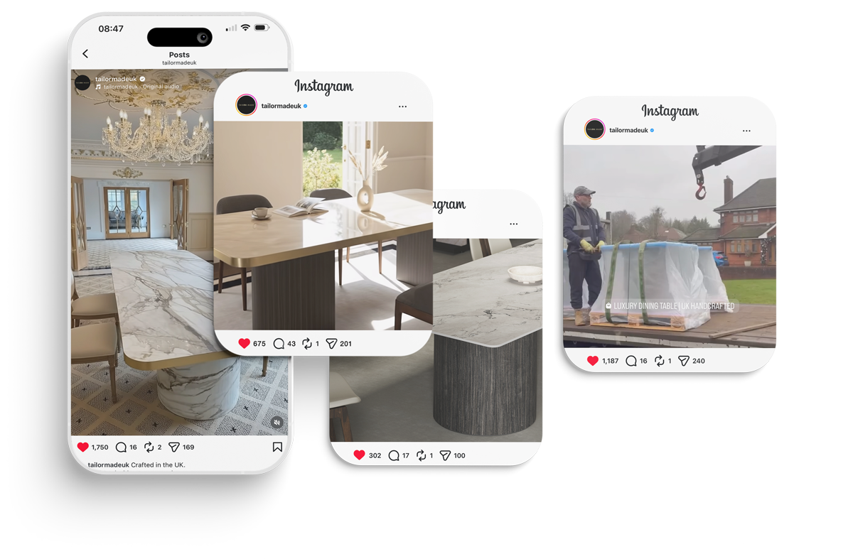 Follow Our Latest Designs on Instagram