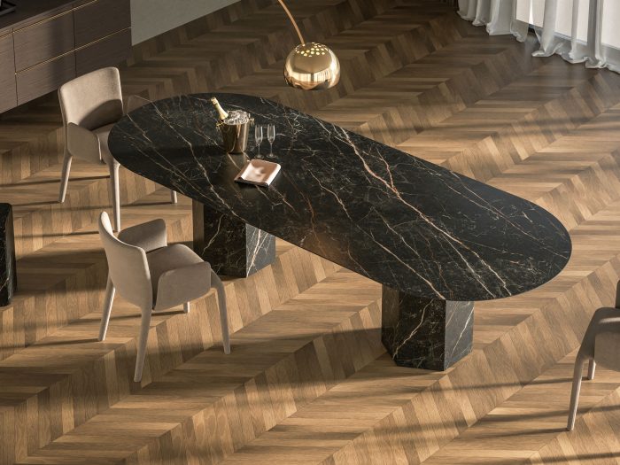 Tavolo Mezzaluna Alveo