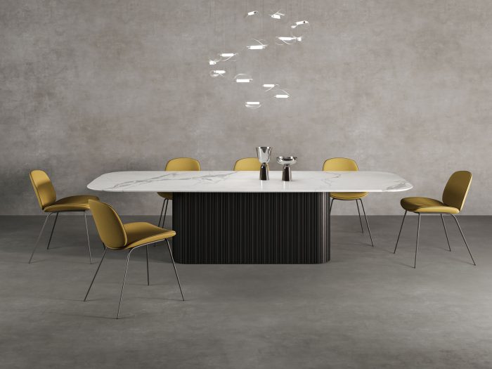 Tavolo Contorno Romano