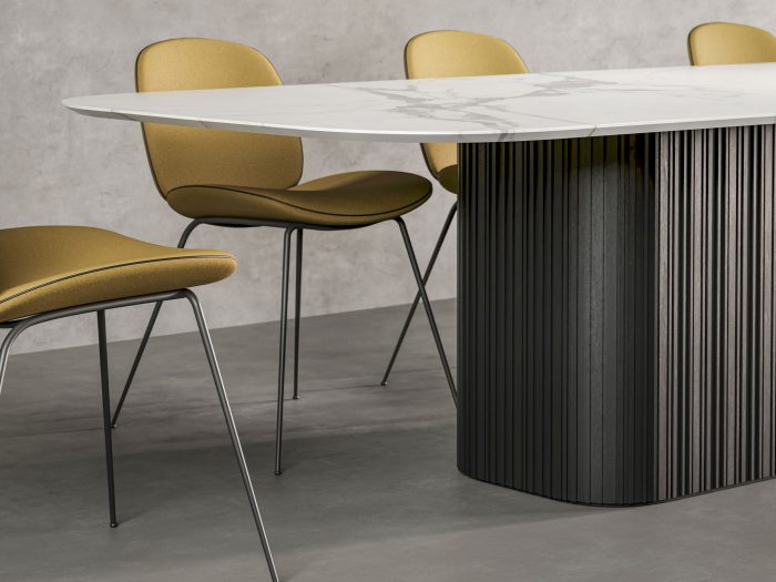 Tavolo Contorno Romano