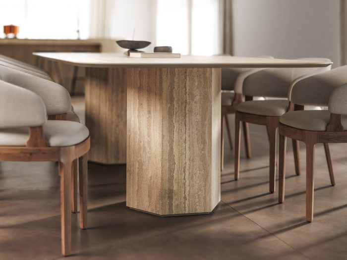 Tavolo Contorno Alveo